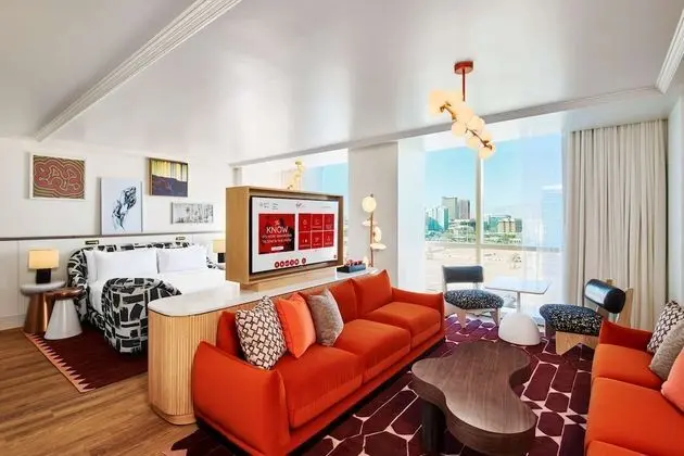 Oda, 1 En Büyük (King) Boy Yatak (Ruby Tower, Strip View, Hearing)