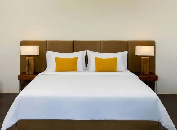 Deluxe Tek Büyük Yataklı Oda, Balkon, Havuz Manzaralı