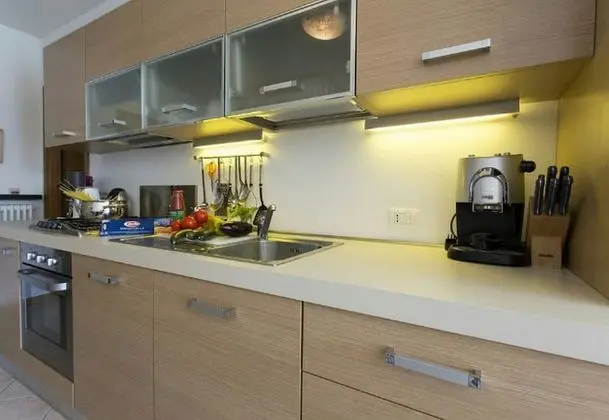 Family Stüdyo, 1 Çift Kişilik Yatak, Dağ Manzaralı, Dağ Yamacı (Vista d'Oro Ulivo Apt. 8)