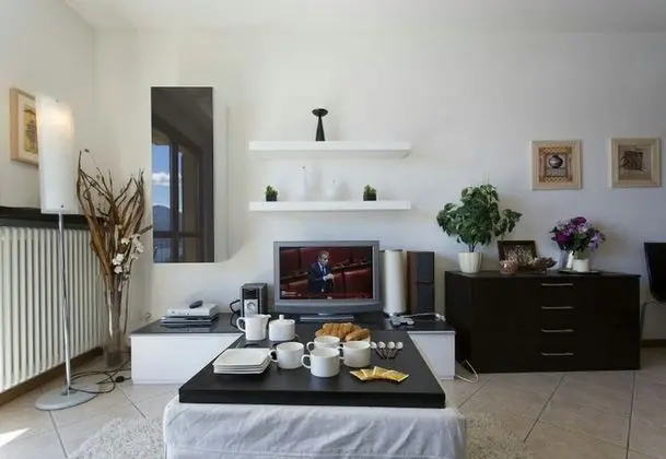 Family Stüdyo, 1 Çift Kişilik Yatak, Dağ Manzaralı, Dağ Yamacı (Vista d'Oro Ulivo Apt. 8)