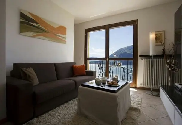 Family Stüdyo, 1 Çift Kişilik Yatak, Dağ Manzaralı, Dağ Yamacı (Vista d'Oro Ulivo Apt. 8)