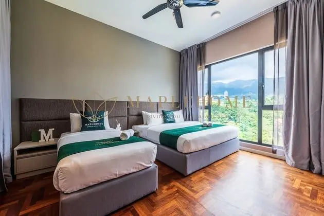 Executive Oda, 2 Yatak Odası, Balkon