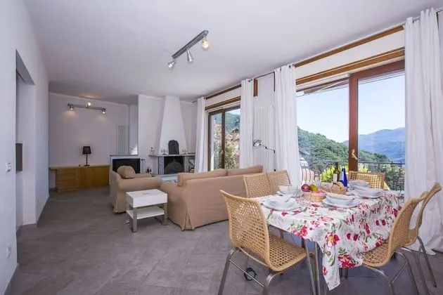 Family Apart Daire, Birden Çok Yatak, 2 Banyolu, Dağ Yamacı (Vista su Perledo)