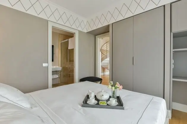 Deluxe Apart Daire, 2 Yatak Odası, Üzüm Asması Manzaralı, Kule