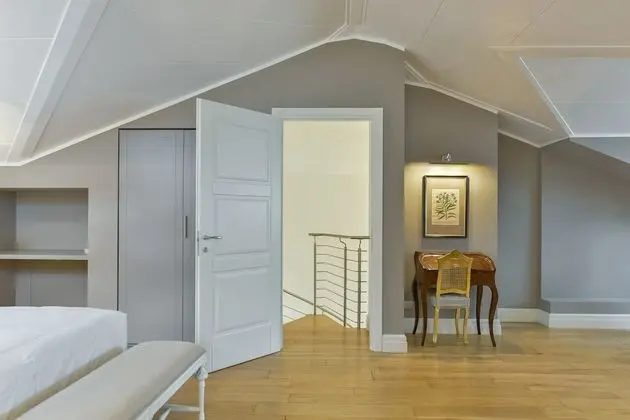 Deluxe Apart Daire, 2 Yatak Odası, Üzüm Asması Manzaralı, Kule