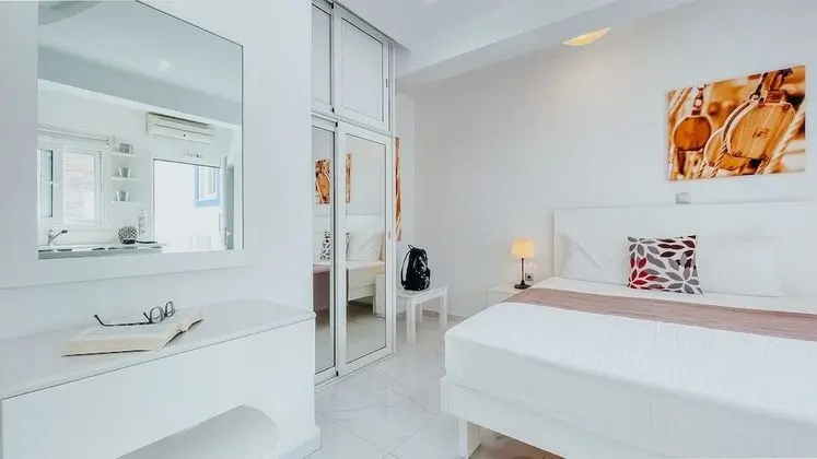 Deluxe Stüdyo, 1 Yatak Odası, Küçük Mutfak, Plaj Manzaralı