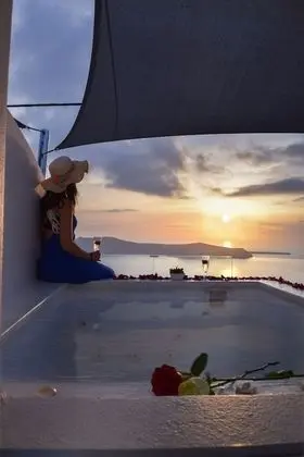 Honeymoon Süit, Sıcak Su Havuzu, Deniz Manzaralı