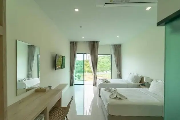 Deluxe Tek Büyük veya İki Ayrı Yataklı Oda, Dağ Manzaralı