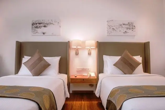 Deluxe Twin Room with One way Airport Transfer including 15% off on F&B & Spa