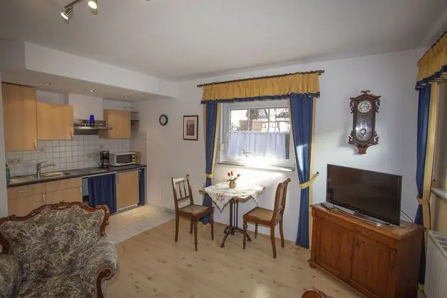 Apart Daire, Özel Banyo (Terrrasse im Innenhof 4)