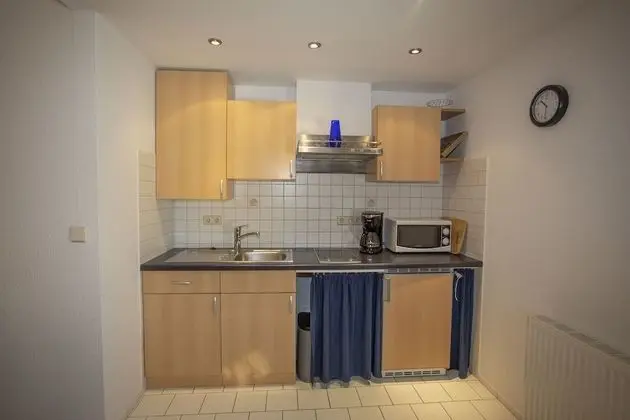 Apart Daire, Özel Banyo (Terrrasse im Innenhof 4)