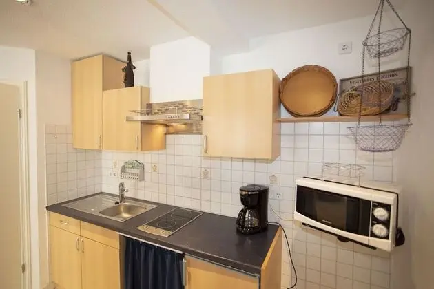 Deluxe Apart Daire, Özel Banyo, Avlu Manzaralı (mit Balkon 2)