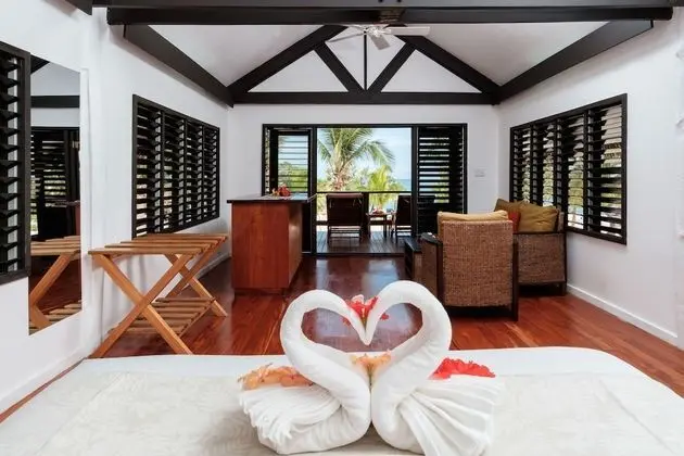 Deluxe Bungalov, 1 Yatak Odası, Denize Sıfır