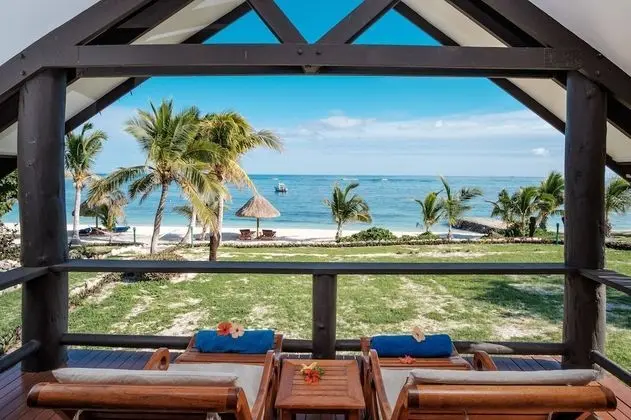 Deluxe Bungalov, 1 Yatak Odası, Denize Sıfır