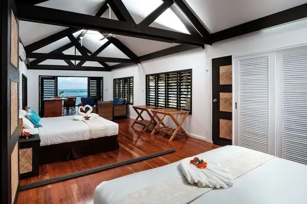 Deluxe Bungalov, 2 Yatak Odası, Denize Sıfır