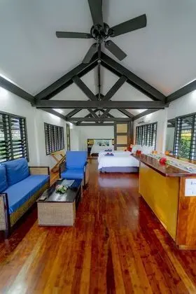 Deluxe Bungalov, 2 Yatak Odası, Denize Sıfır