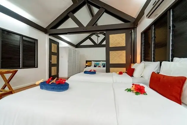 Deluxe Bungalov, 2 Yatak Odası, Denize Sıfır