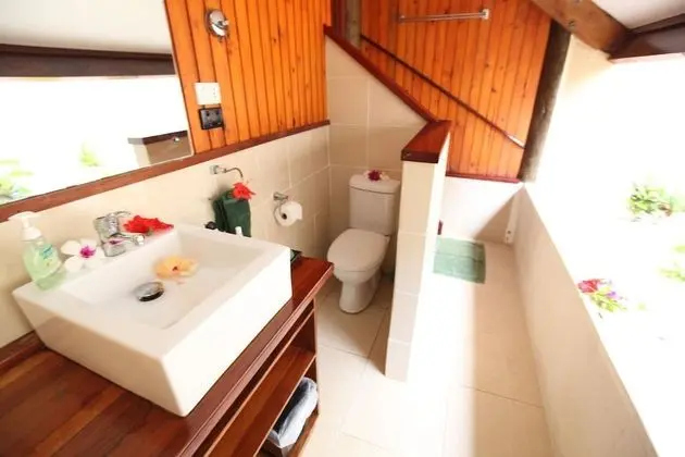 Deluxe Bungalov, 2 Yatak Odası, Denize Sıfır