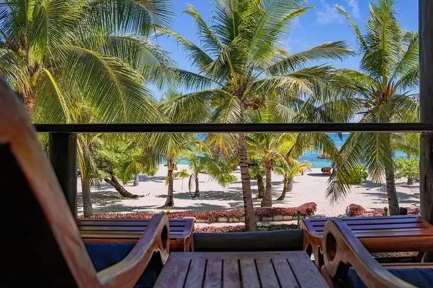 Deluxe Bungalov, 2 Yatak Odası, Denize Sıfır