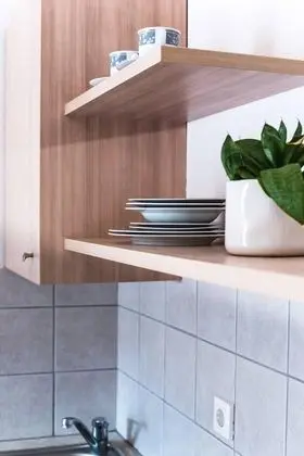 Özel küçük mutfak