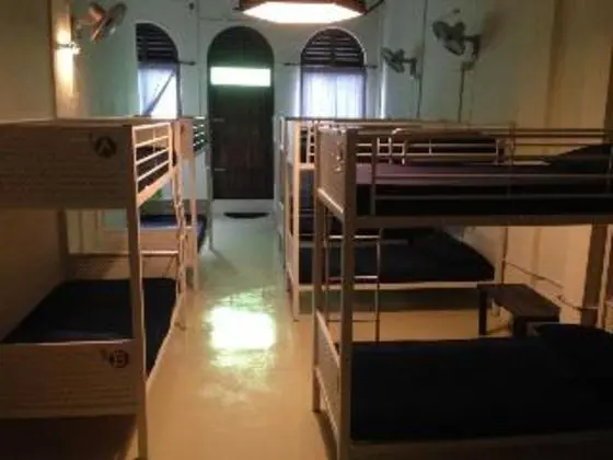 Bed in dormitory