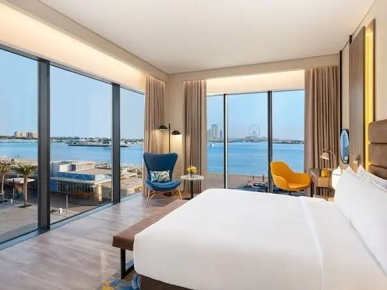 Oda, 1 En Büyük (King) Boy Yatak, Balkon (Palm Beachfront View)