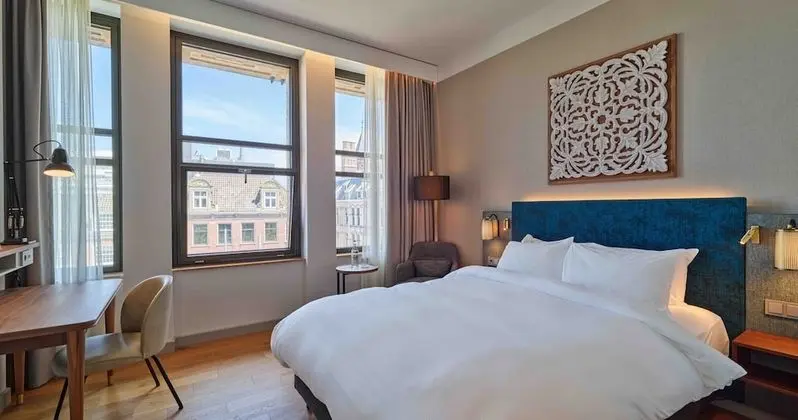 Premium Oda, 1 Büyük (Queen) Boy Yatak, Şehir Manzaralı