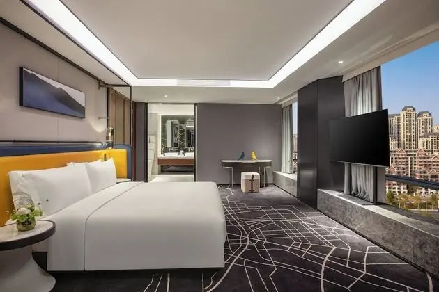 Süit, 1 Yatak Odası, Şehir Manzaralı (Living Area)
