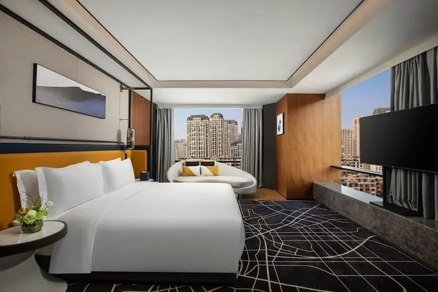 Süit, 1 Yatak Odası, Şehir Manzaralı (Living Area)