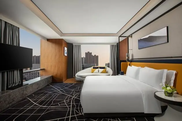 Süit, 1 Yatak Odası, Şehir Manzaralı (Living Area)