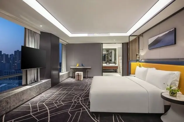 Süit, 1 Yatak Odası, Şehir Manzaralı (Living Area)