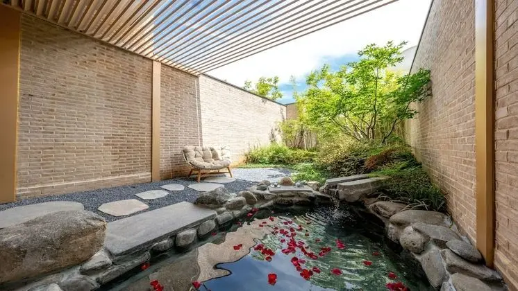 Standard Oda, 1 En Büyük (King) Boy Yatak, Avlu Manzaralı (Hot Spring)