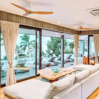 Luxury Villa, 3 Yatak Odası, Plaj Manzaralı, Denize Sıfır