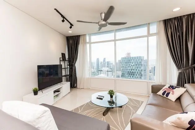 City Oda, 2 Yatak Odası, Şehir Manzaralı