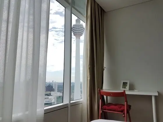 Standard Apart Daire, Şehir Manzaralı (KL Tower View)