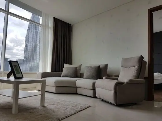 Standard Apart Daire, Şehir Manzaralı (KL Tower View)