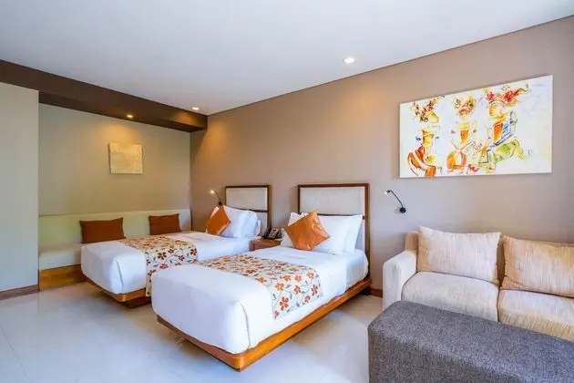 Deluxe Tek Büyük veya İki Ayrı Yataklı Oda, Tepe Manzaralı
