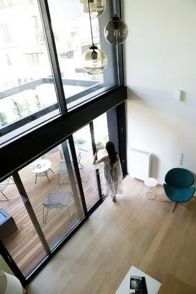 Luxury Apart Daire, Bahçe Manzaralı