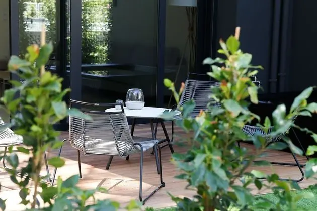 Luxury Apart Daire, Bahçe Manzaralı