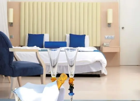 Comfort Tek Büyük veya İki Ayrı Yataklı Oda, 1 Yatak Odası, Balkon, Bahçe Manzaralı