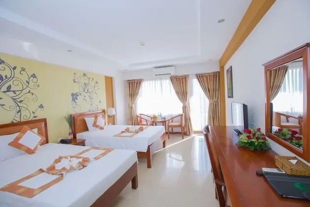Deluxe İki Ayrı Yataklı Oda, Kısmi Deniz Manzaralı