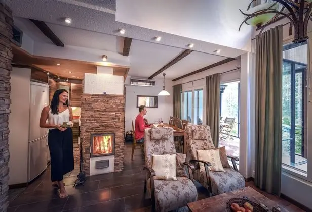 Luxury Apart Daire, 2 Yatak Odası, Sauna (Bed Linens Available for Extra Cost)
