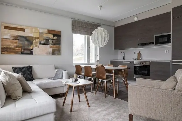 Superior Apart Daire, 2 Yatak Odası, Göl Manzaralı (Sauna)