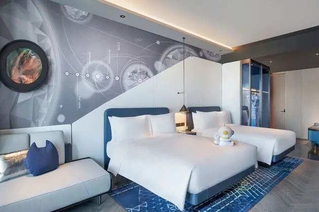 Spectacular Room, Oda, 2 Tek Kişilik Yatak, Sigara İçilmez, Şehir Manzaralı