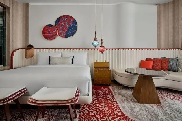 Spectacular Room, Oda, 1 En Büyük (King) Boy Yatak, Manzaralı, Köşe