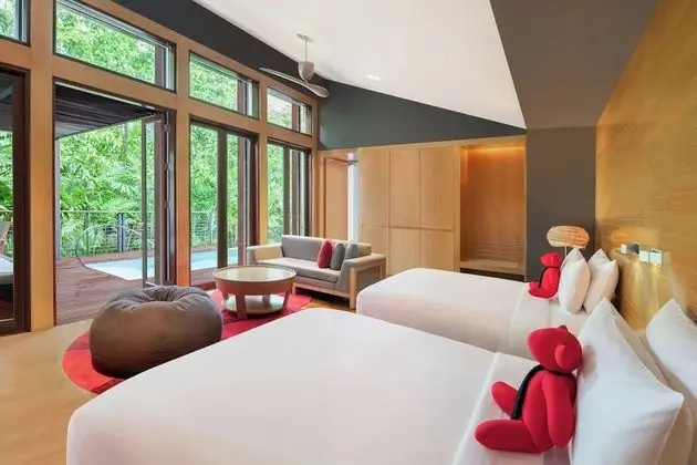 Villa, 1 Yatak Odası, Sigara İçilmez, Bahçe Manzaralı (Jungle Oasis)
