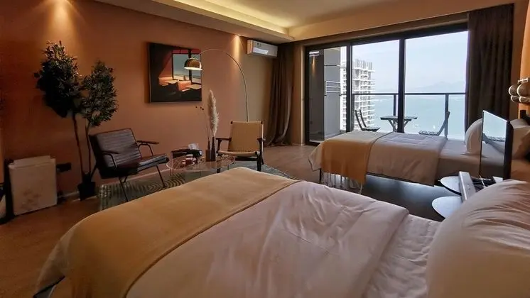 Design İki Ayrı Yataklı Oda, Deniz Manzaralı