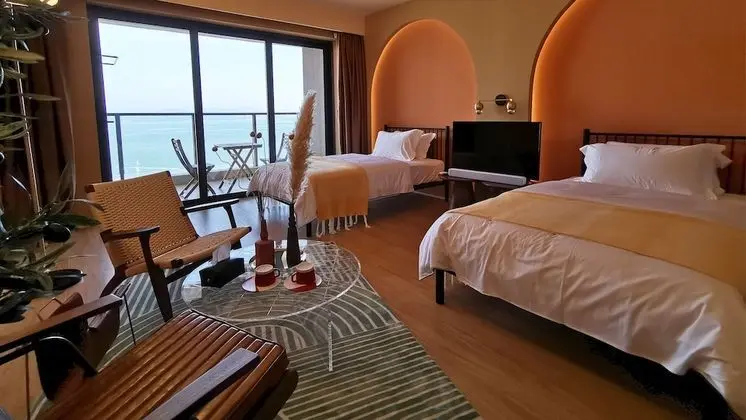 Design İki Ayrı Yataklı Oda, Deniz Manzaralı
