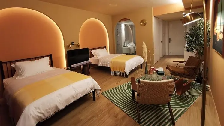 Design İki Ayrı Yataklı Oda, Deniz Manzaralı