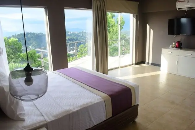 Deluxe Tek Büyük Yataklı Oda, Balkon, Dağ Manzaralı